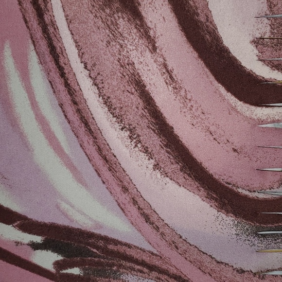 OMT Fashions Pink Tank with Fringe Size M - Picture 2 of 6